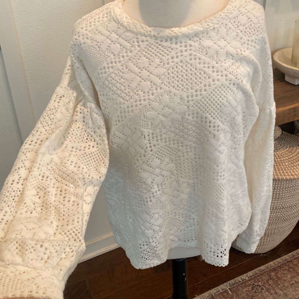 Sanctuary lined lace top